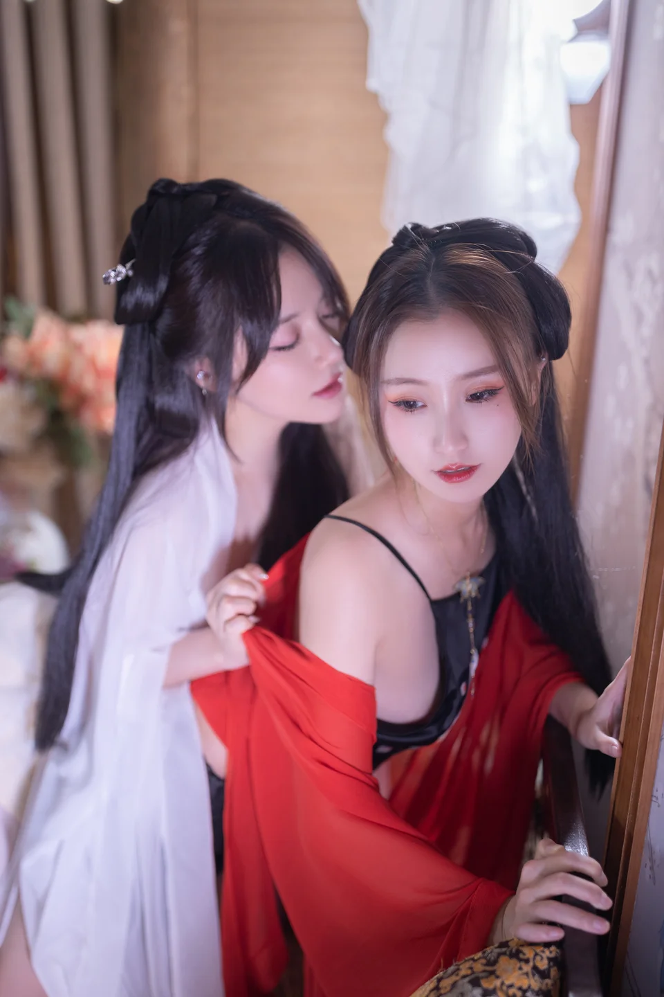 鱼子酱Fish - 双人古装 [154P-1.27GB]  tg@simisebaisi 【丝足阁】082.webp